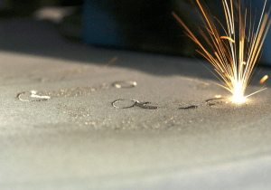 Laser cutting